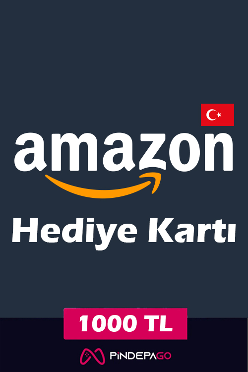 Amazon Hediye Kart 1000 TL 