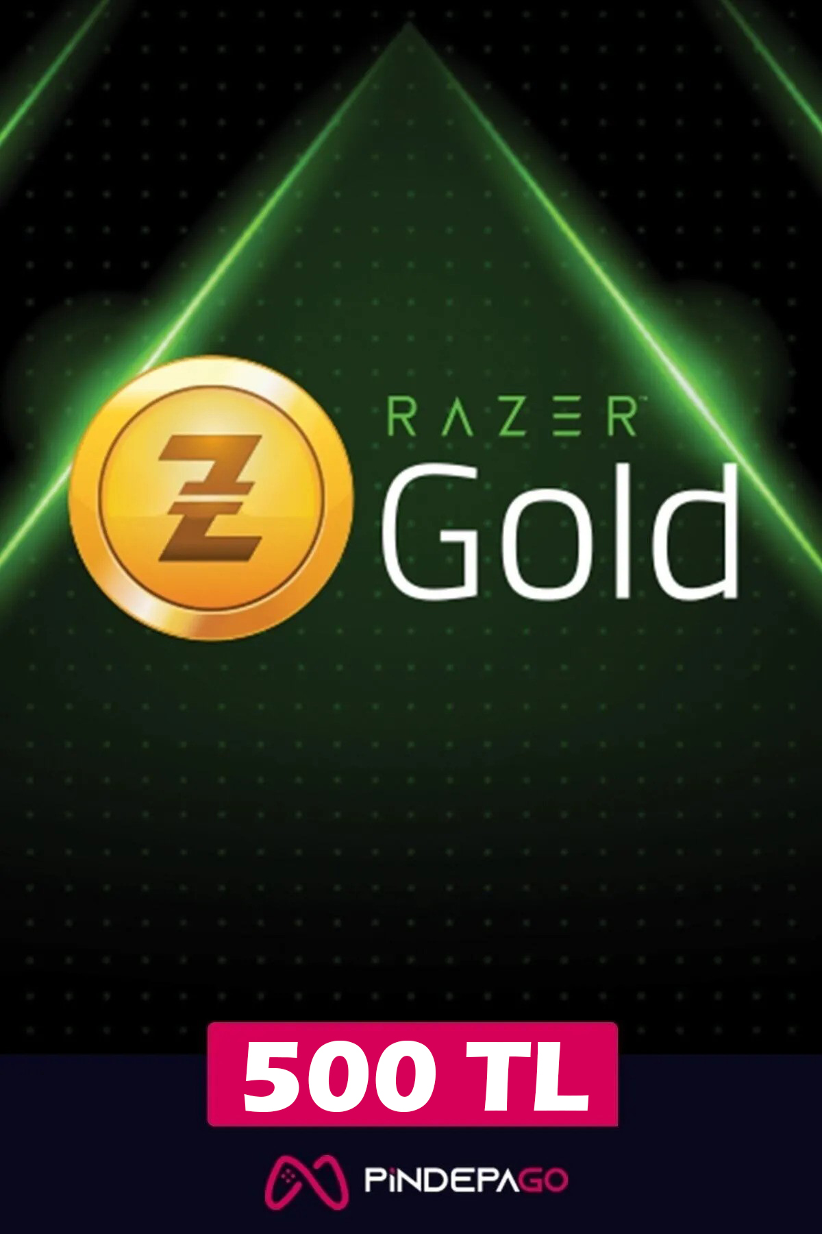  500 TL Razer Gold Pin
