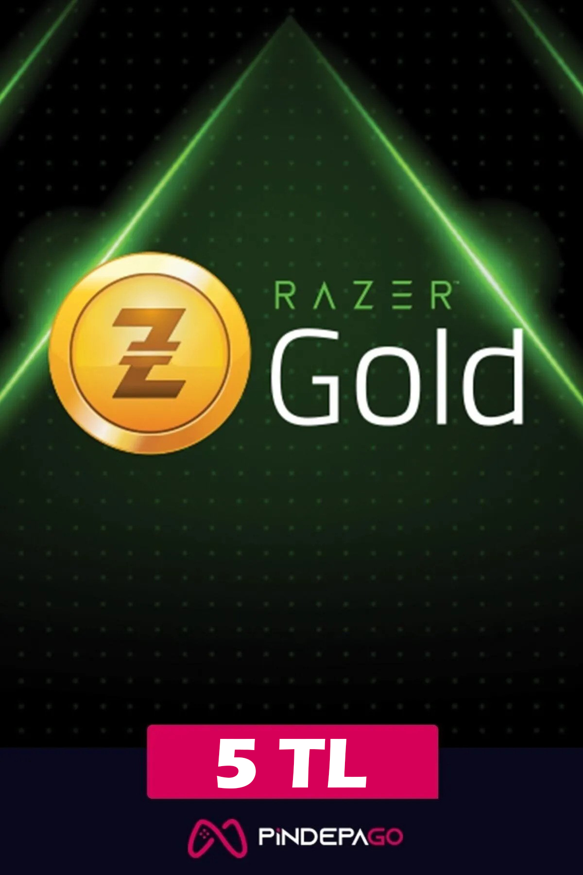 5 TL Razer Gold Pin