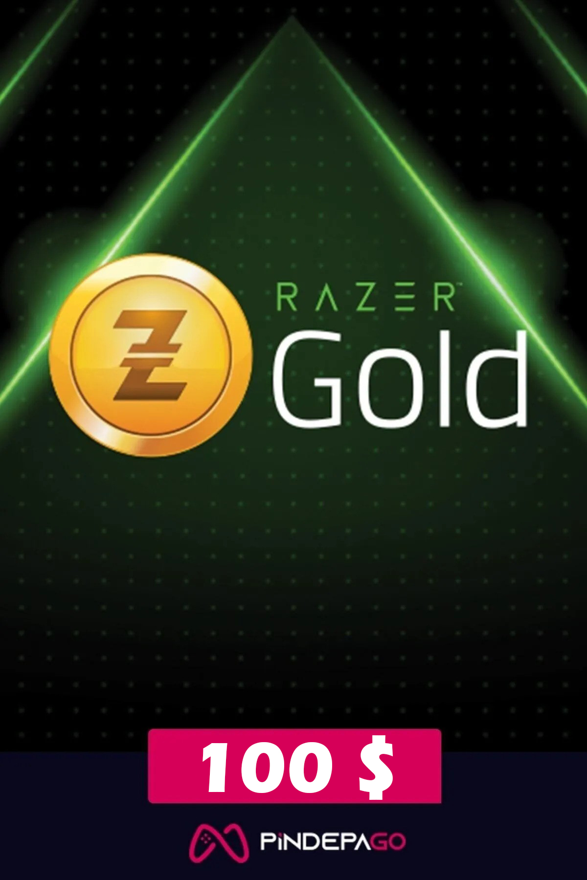 100 USD Razer Gold Pin	